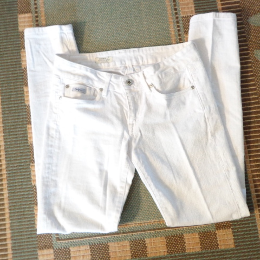 Pepe Jeans London White Slim Leg 27/30" - Picture 1 of 8